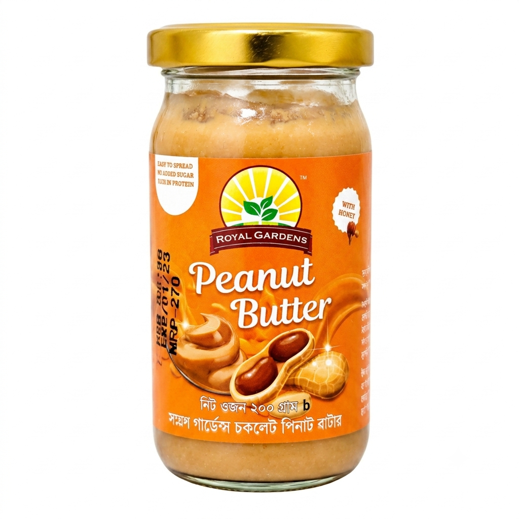 Royal Gardens Peanut Butter 200 gm